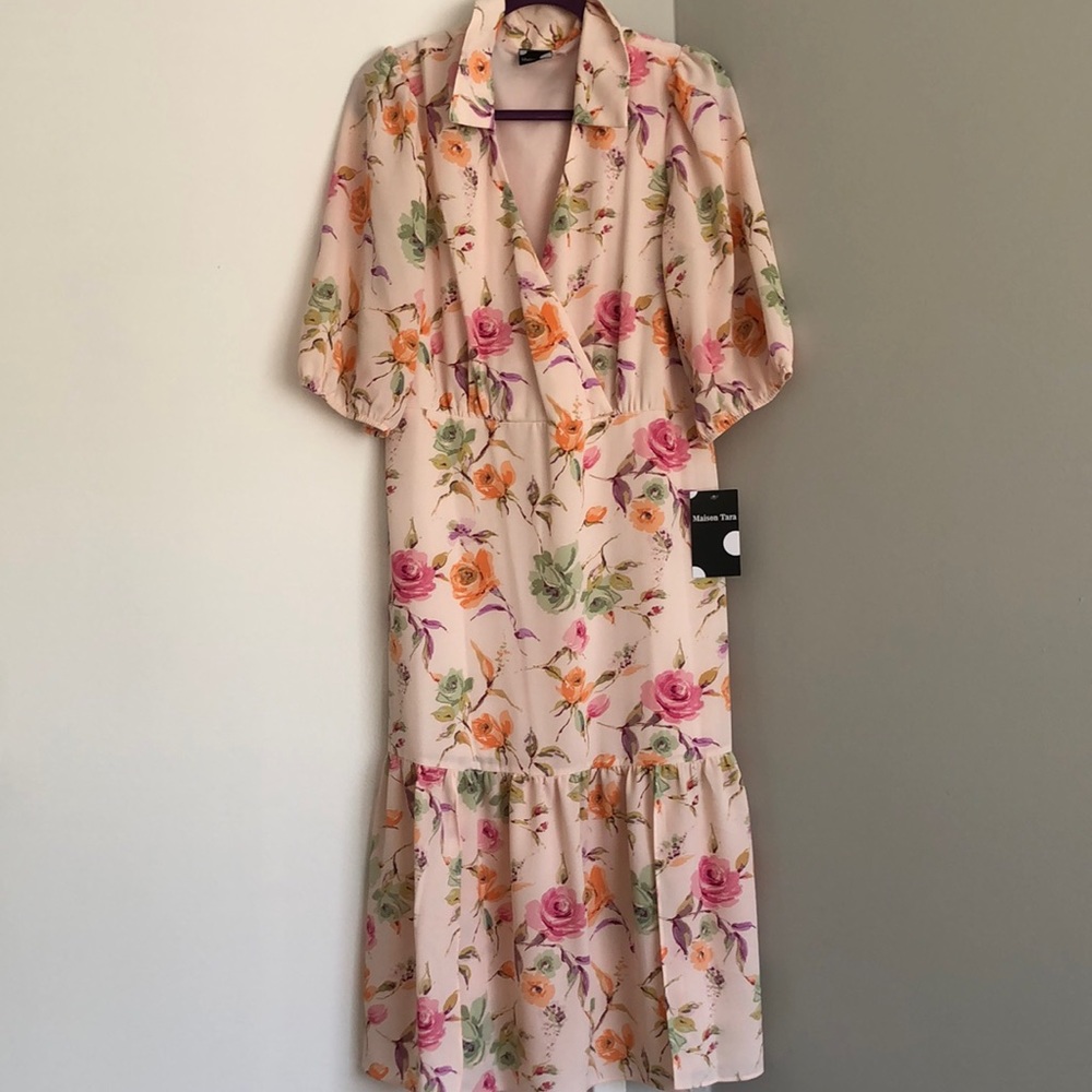 Floral dress , No belt